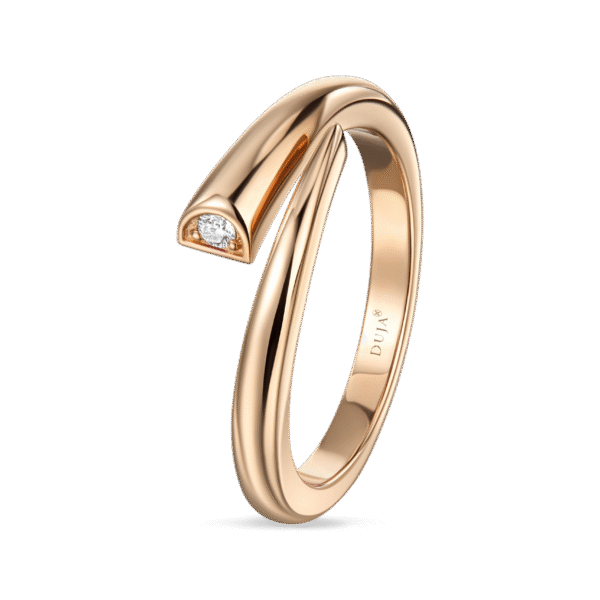 Intersect Ring- in rose gold