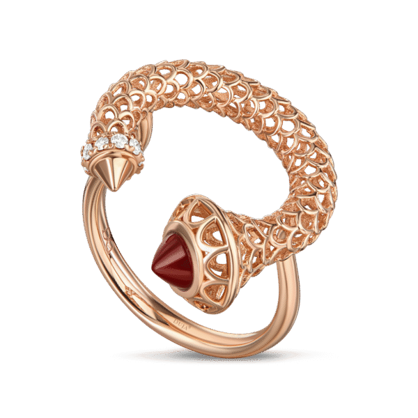 Ladon Ring- in rose gold
