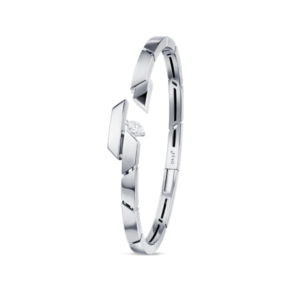 MUSE Bangle- in white gold