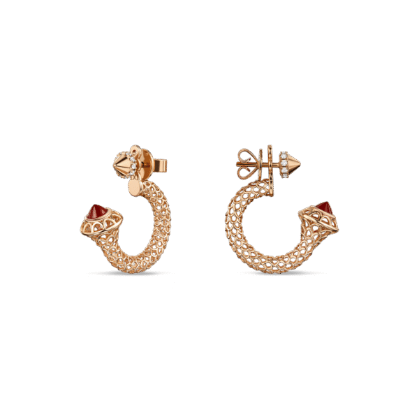 Ladon Earrings- in rose gold