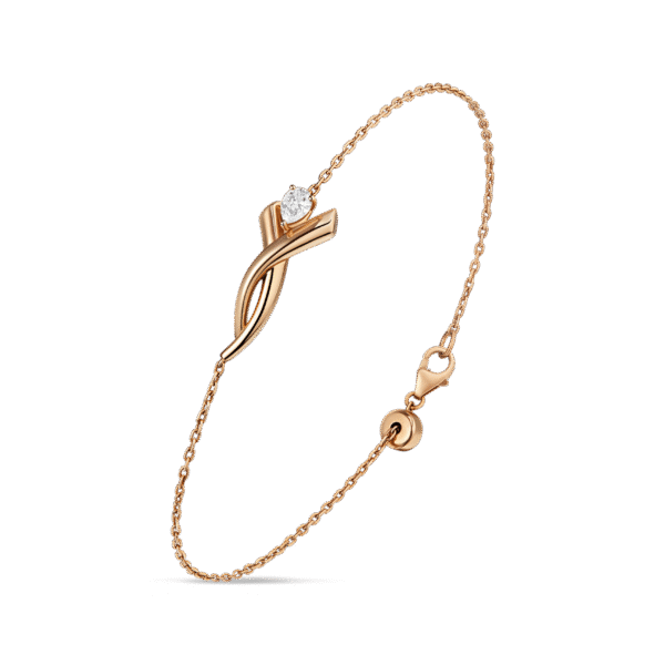 Intersect Bracelet- in rose gold
